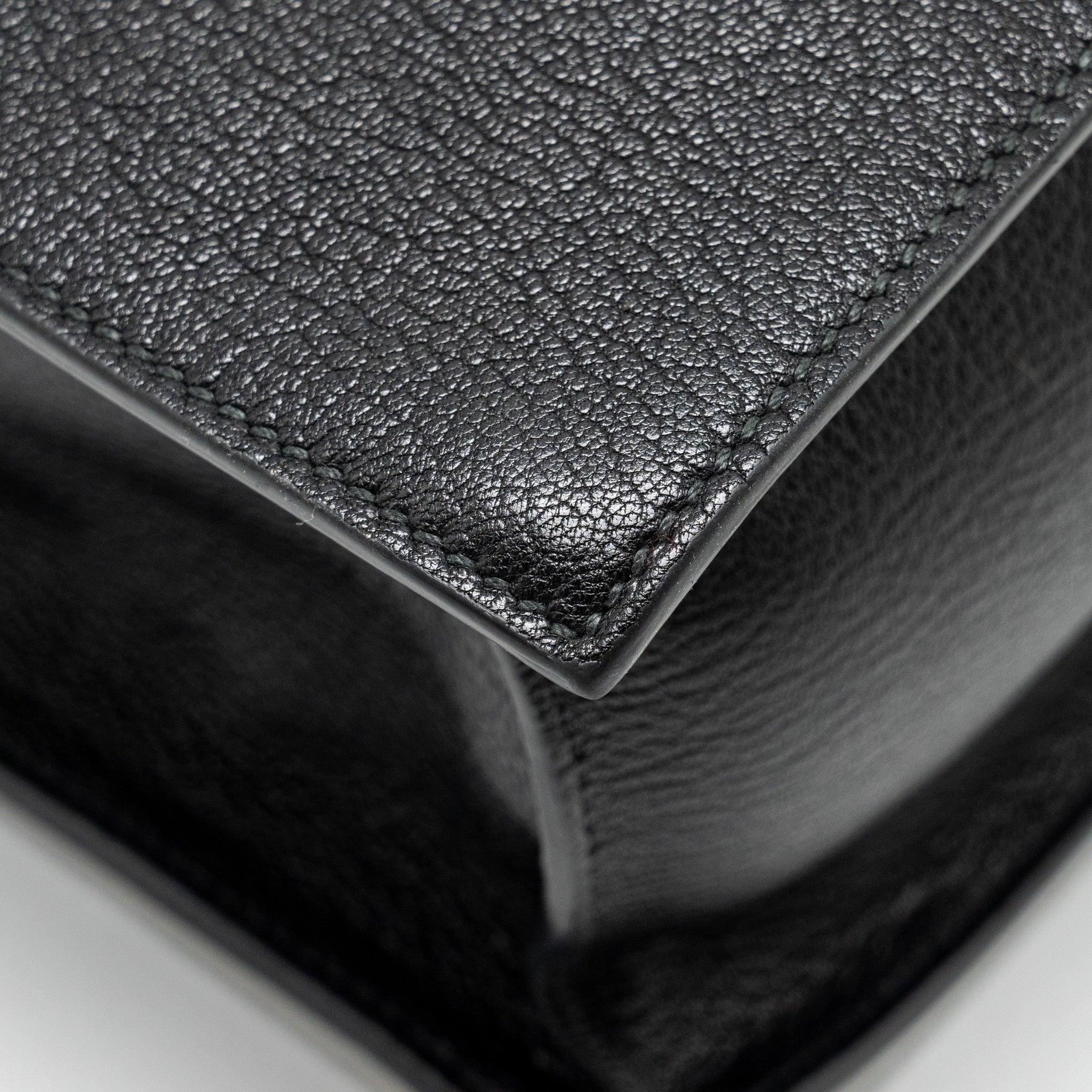 MIU MIU TOTE BAG LEATHER BLACK SHW