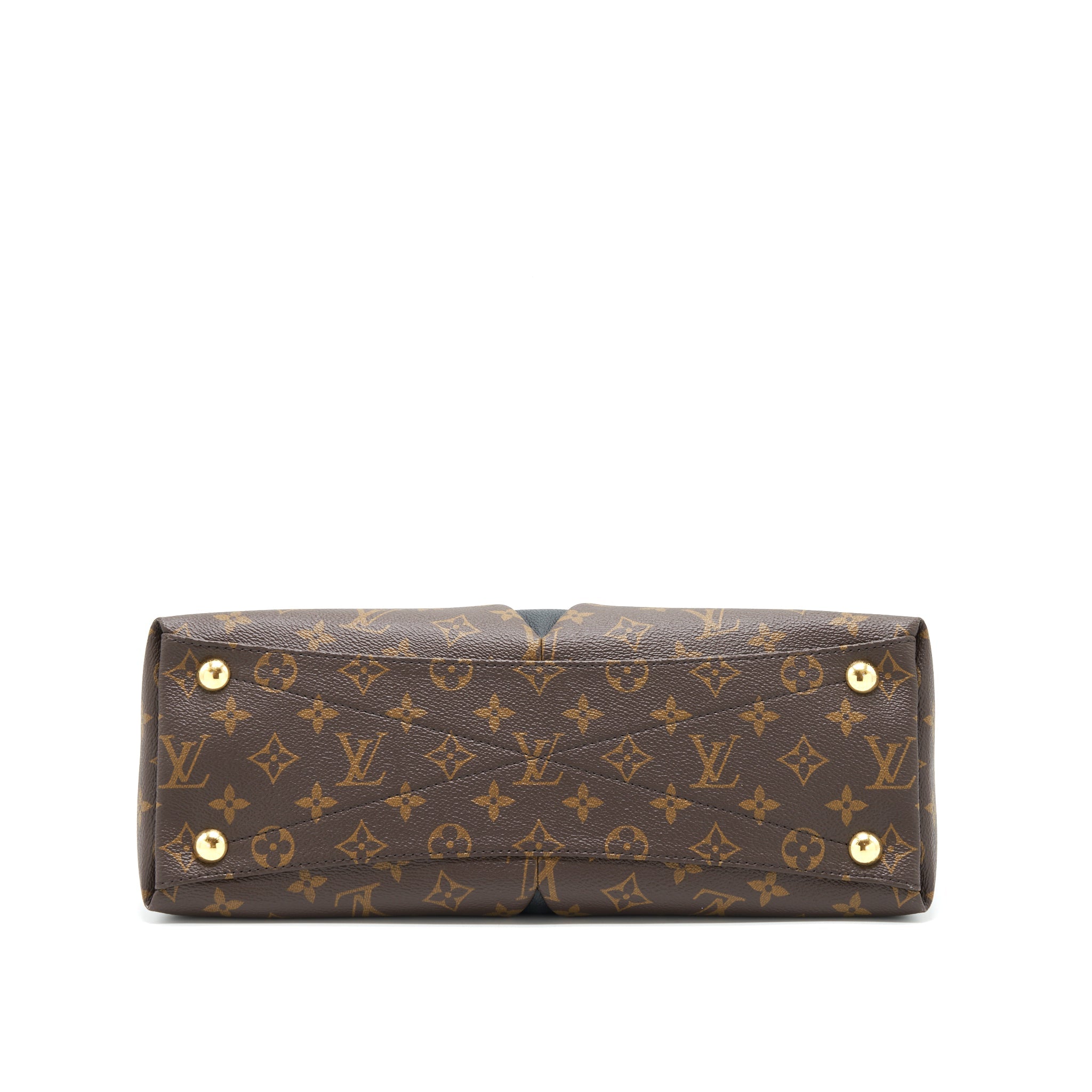 LOUIS VUITTON V TOTE BAG MEDIUM BLACK GHW