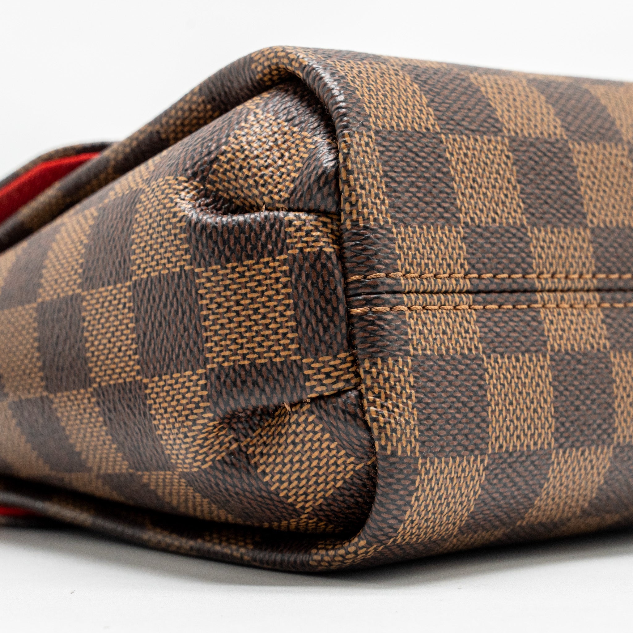 LOUIS VUITTON CROISETTE DAMIER EBENE CANVAS GHW