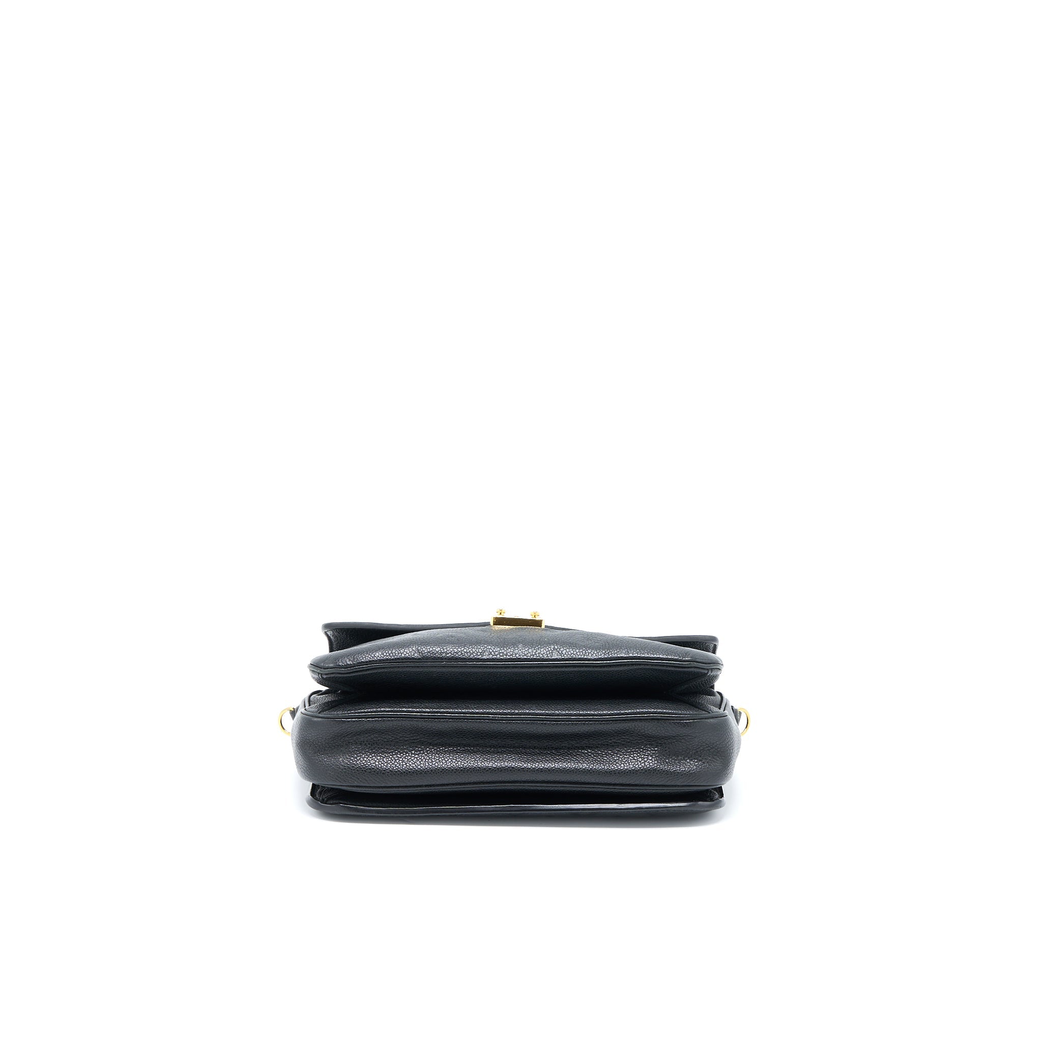 LOUIS VUITTON POCHETTE MÉTIS MONOGRAM EMPREINTE BLACK GHW