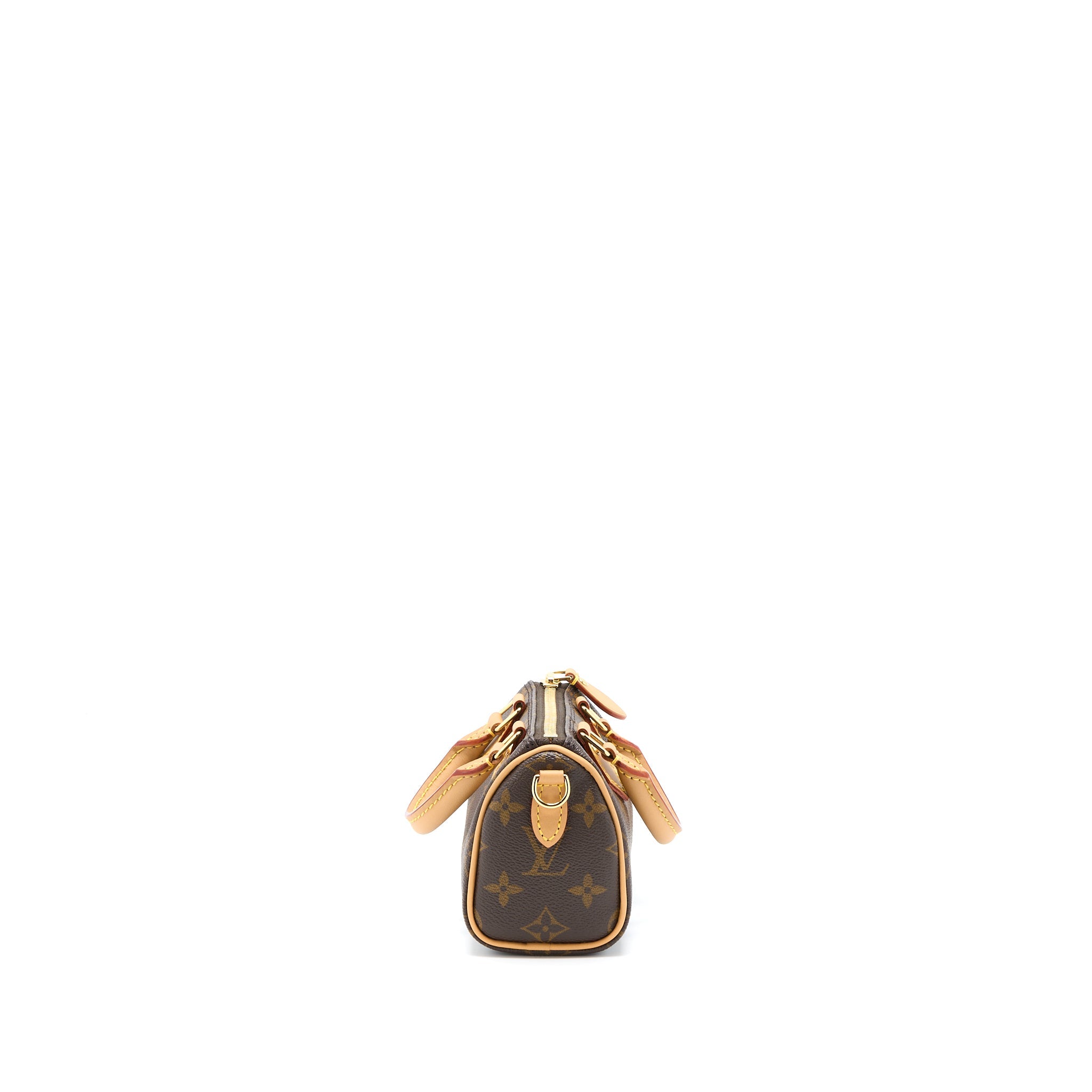 LOUIS VUITTON NANO SPEEDY MONOGRAM CANVAS GHW (NEW VERSION)