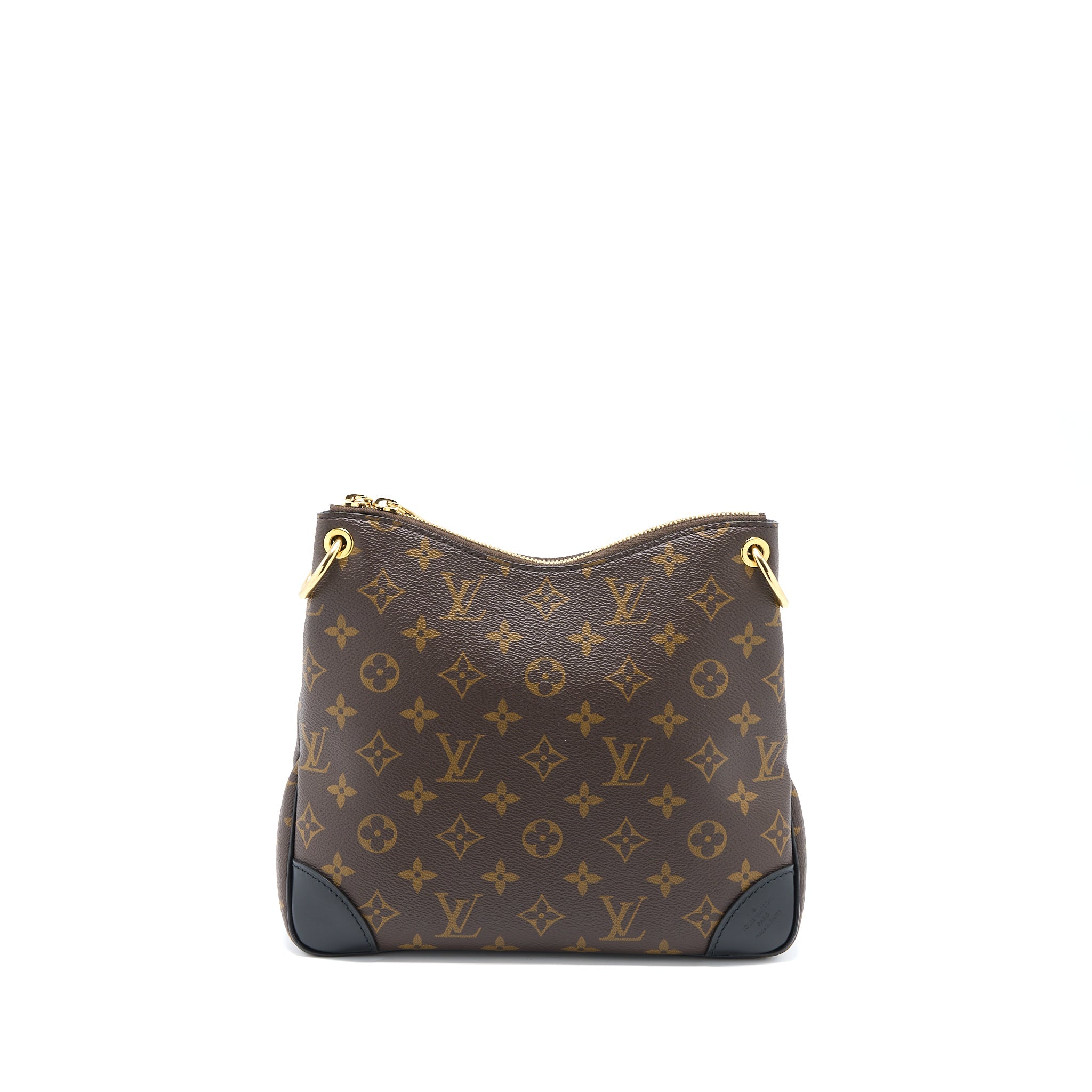 LOUIS VUITTON ODEON PM BAG MONOGRAM CANVAS BLACK GHW