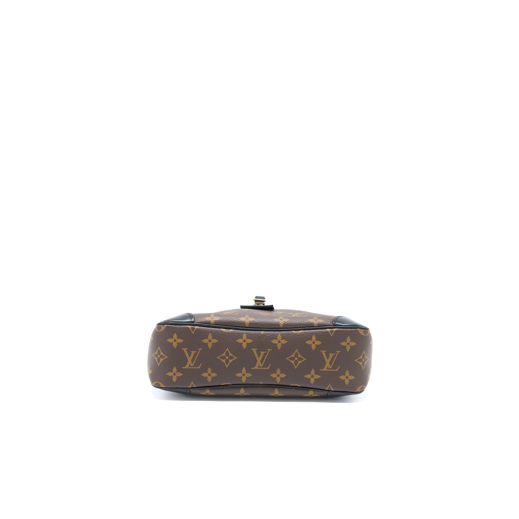 LOUIS VUITTON ODEON PM BAG MONOGRAM CANVAS BLACK GHW