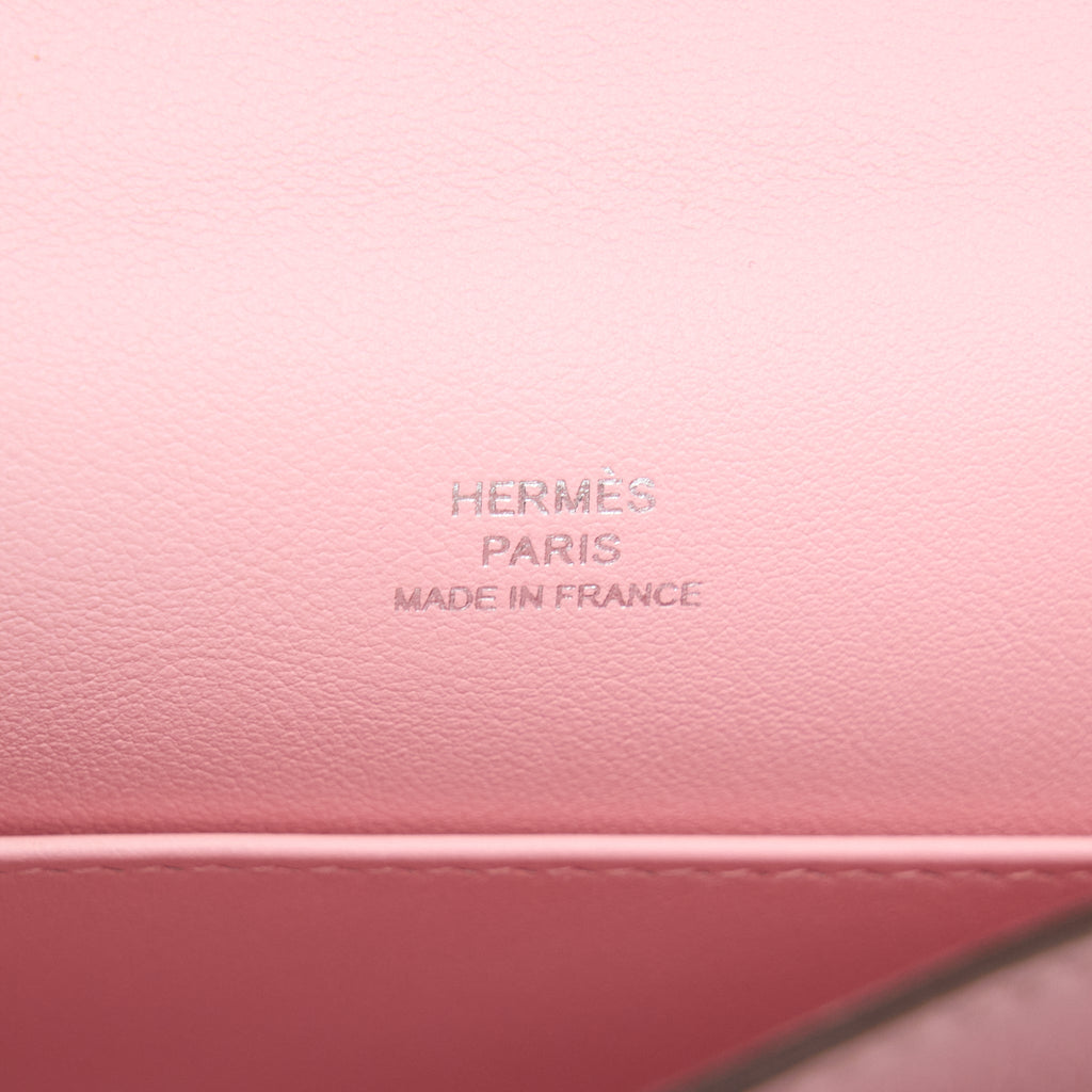 HERMES KELLY POCHETTE SWIFT 3Q ROSE SAKURA SHW