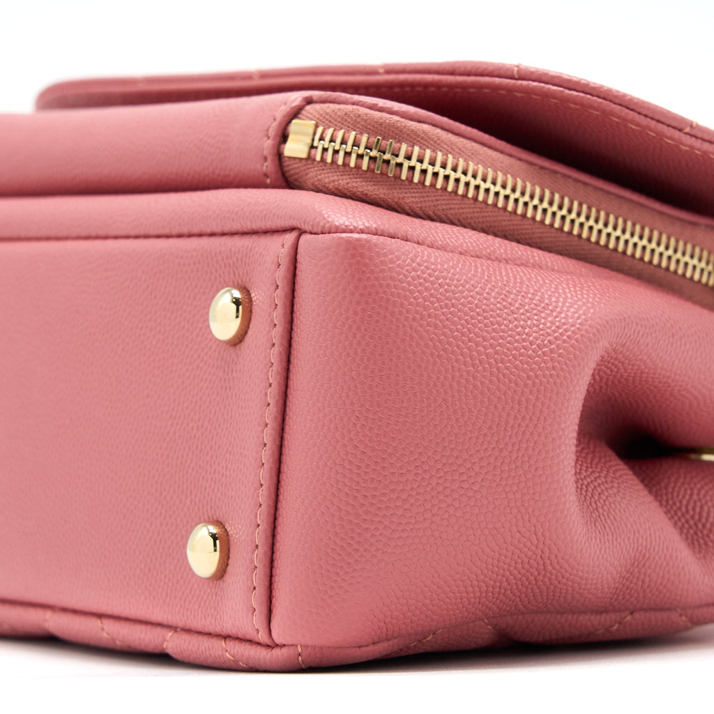 CHANEL SMALL BUSINESS AFFINITY CAVIAR PINK LGHW