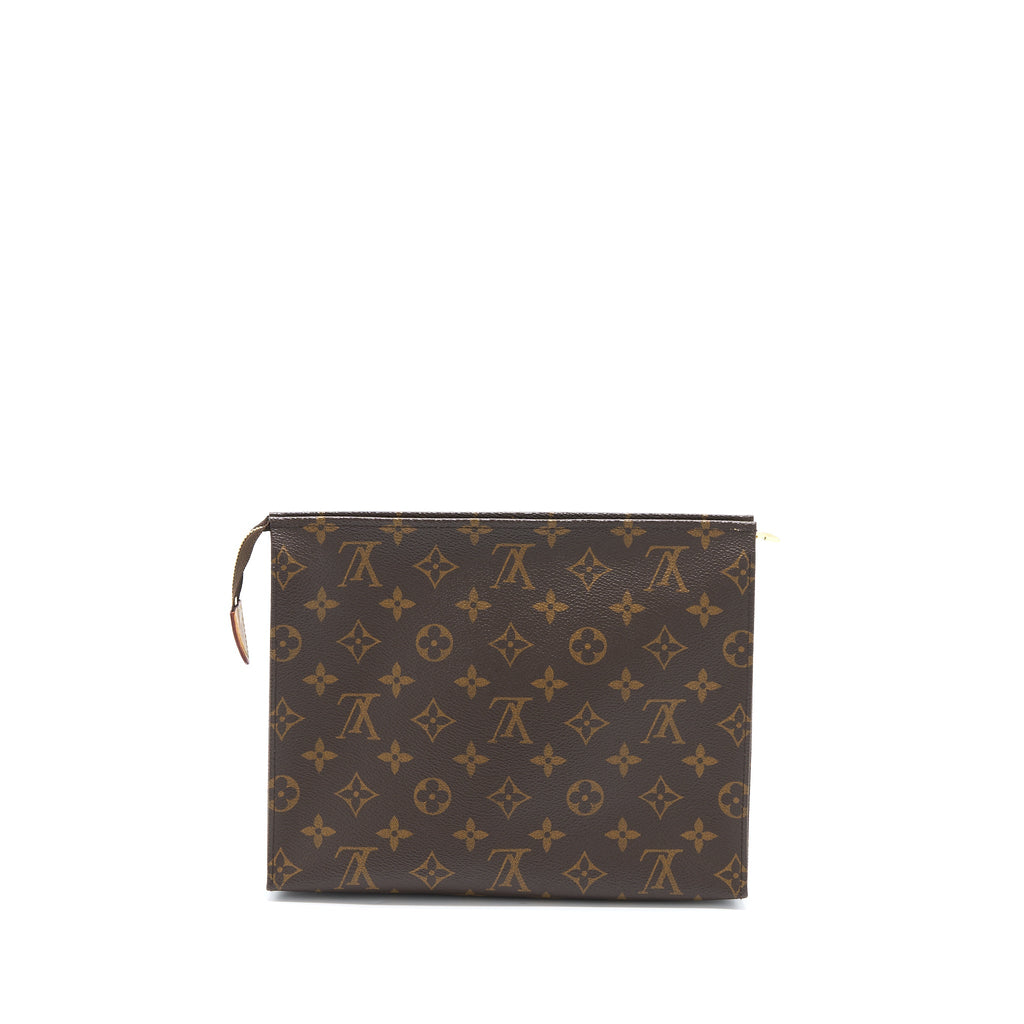 LOUIS VUITTON TOILETRY POCHETTE 26 MONOGRAM CANVAS GHW
