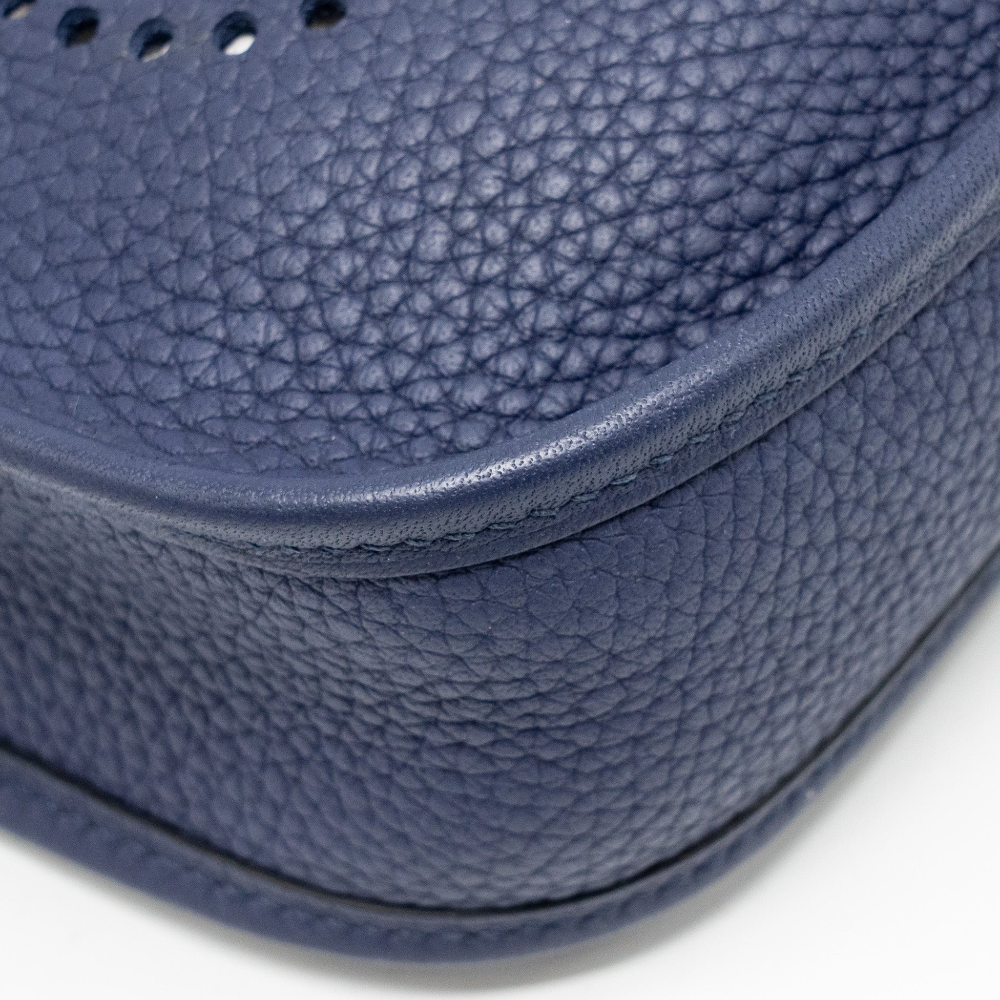 HERMES MINI EVELYNE CLEMENCE BLUE GHW