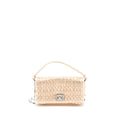 MIUMIU CRYSTAL SHOULDER BAG NAPPA CIPRIA LAME SHW