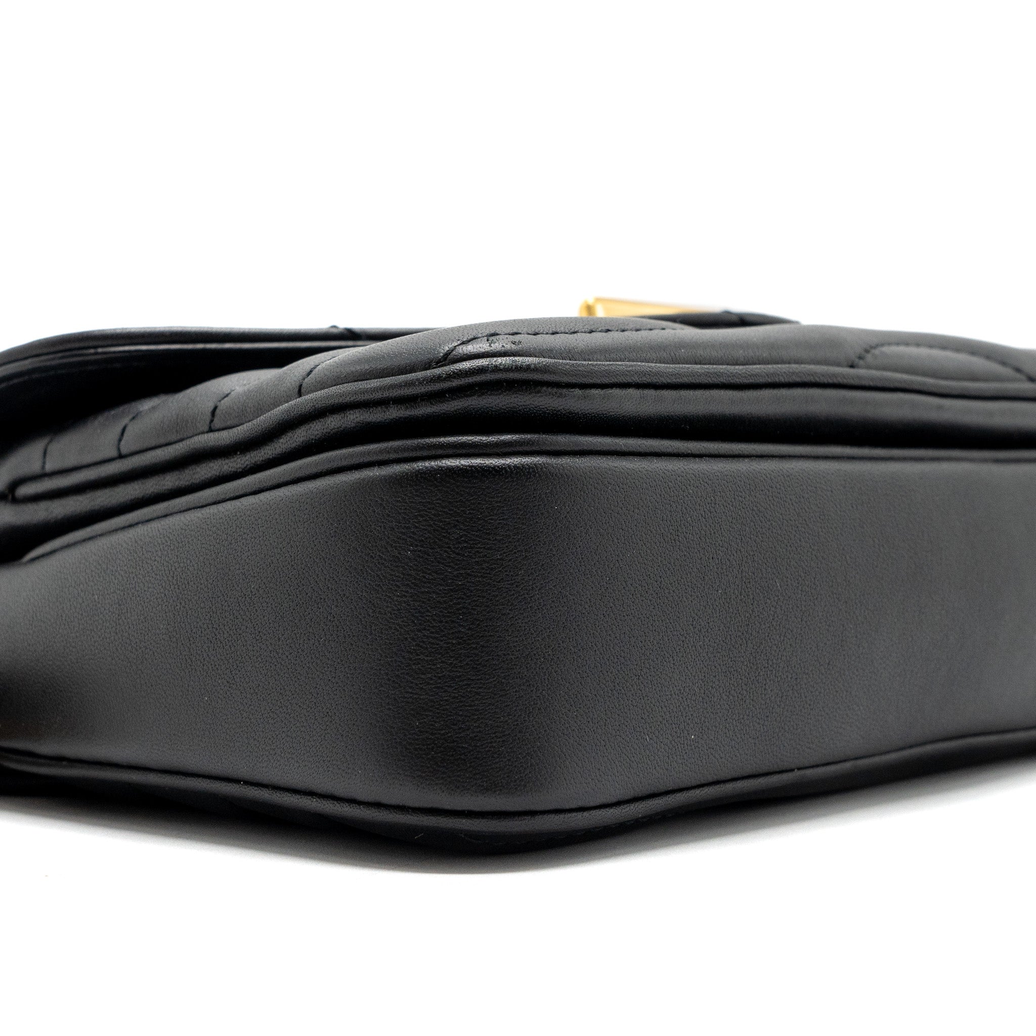 LOUIS VUITTON NEW WAVE PM CHAIN BAG CALFSKIN BLACK GHW (NEW VERSION)