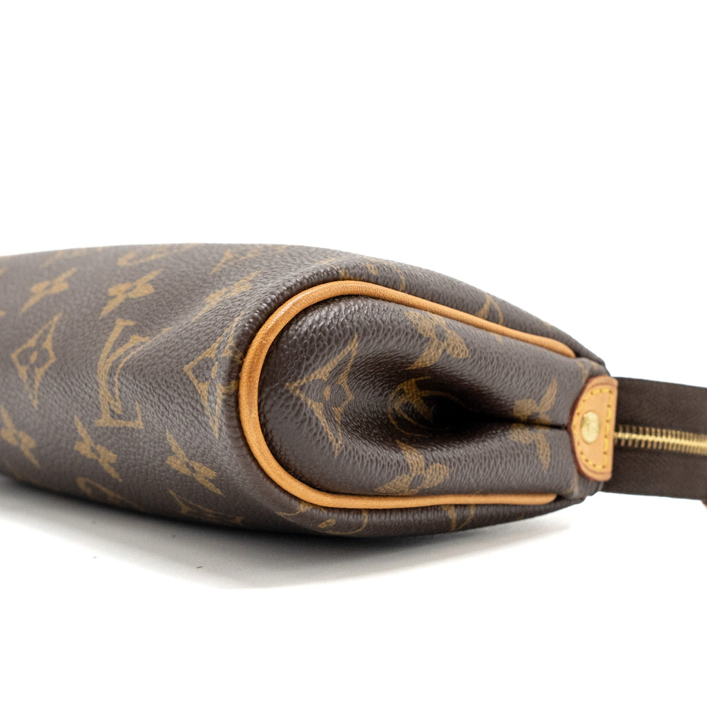 LOUIS VUITTON EVA POCHETTE MONOGRAM CANVAS GHW