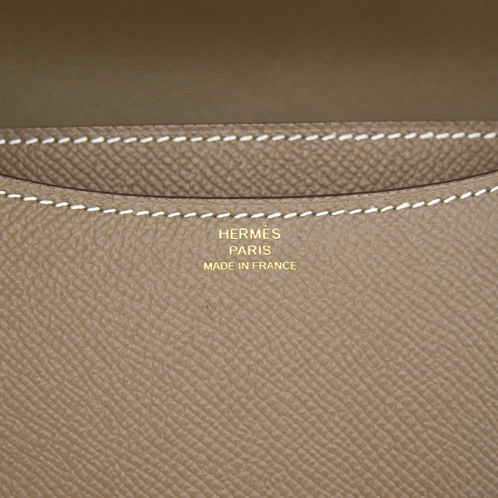 HERMES MINI CONSTANCE EPSOM ETOUPE RGHW