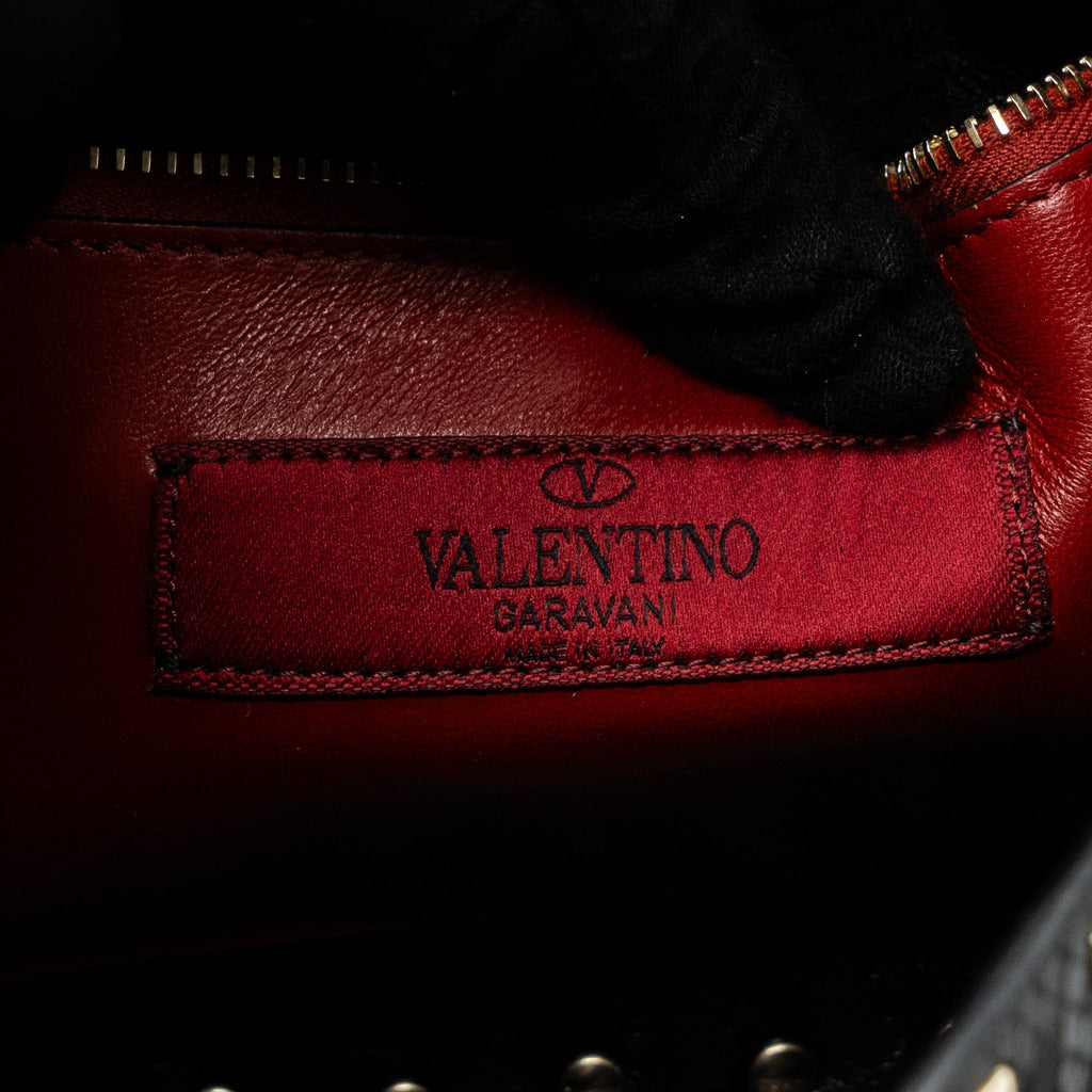 VALENTINO GARAVANI ROCKSTUD SPIKE SHOULDER BAG LEATHER/ PYTHON MULTICOLOUR LGHW