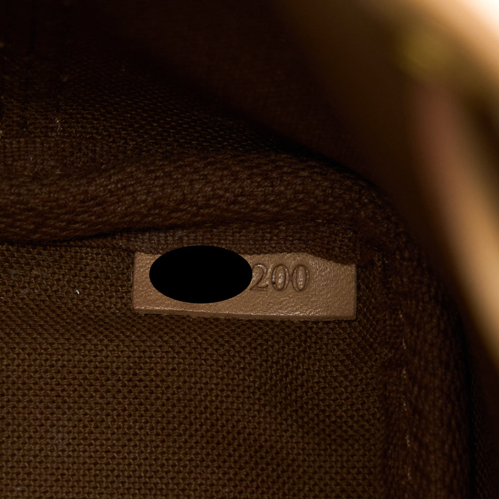 LOUIS VUITTON NANO NOE MONOGRAM CANVAS GHW