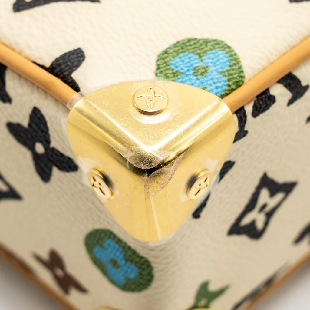 LOUIS VUITTON MINI SOFT TRUNK MONOGRAM CRAGGY CANVAS GHW