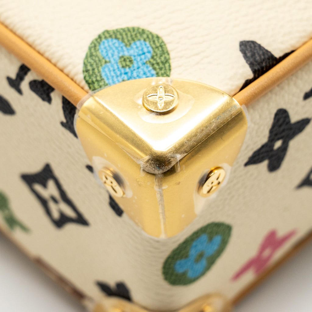 LOUIS VUITTON MINI SOFT TRUNK MONOGRAM CRAGGY CANVAS GHW