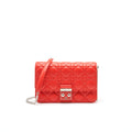 DIOR MISS DIOR POUCH WITH CHAIN POPPY ORANGE