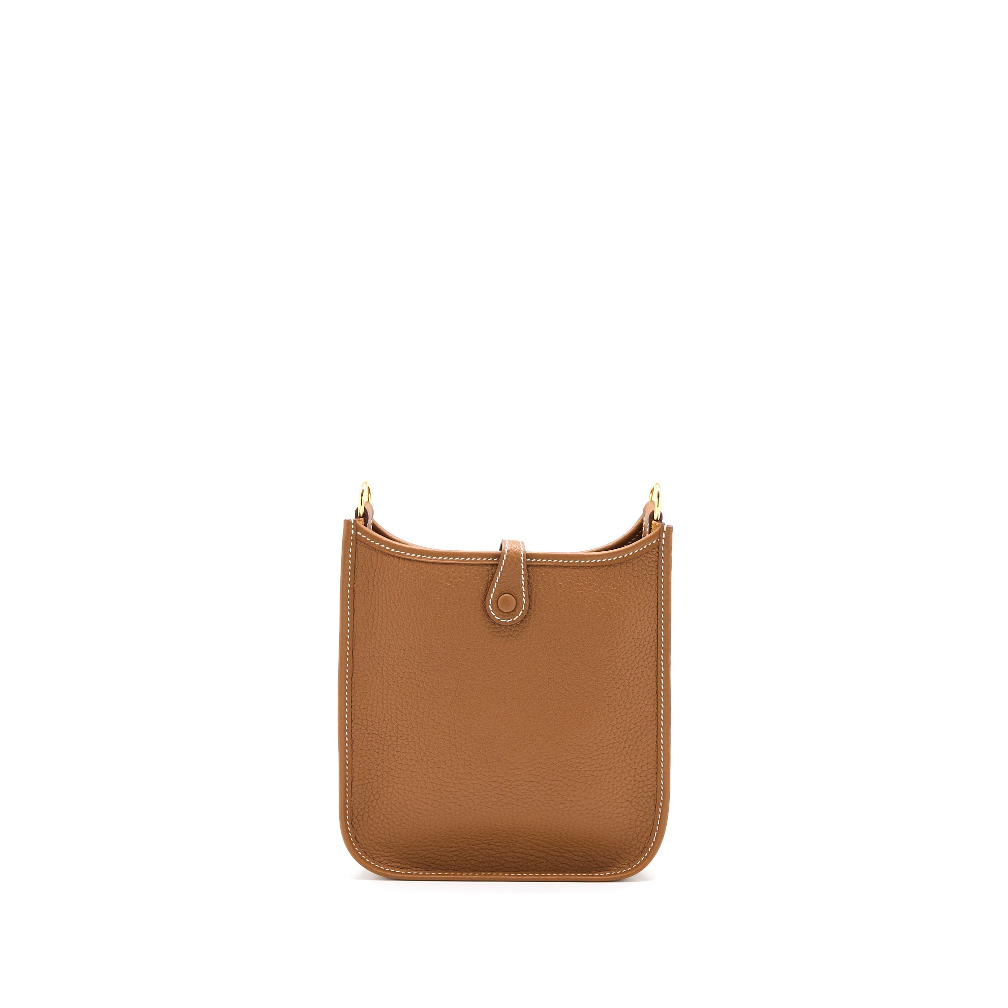 HERMES MINI EVELYNE CLEMENCE GOLD GHW