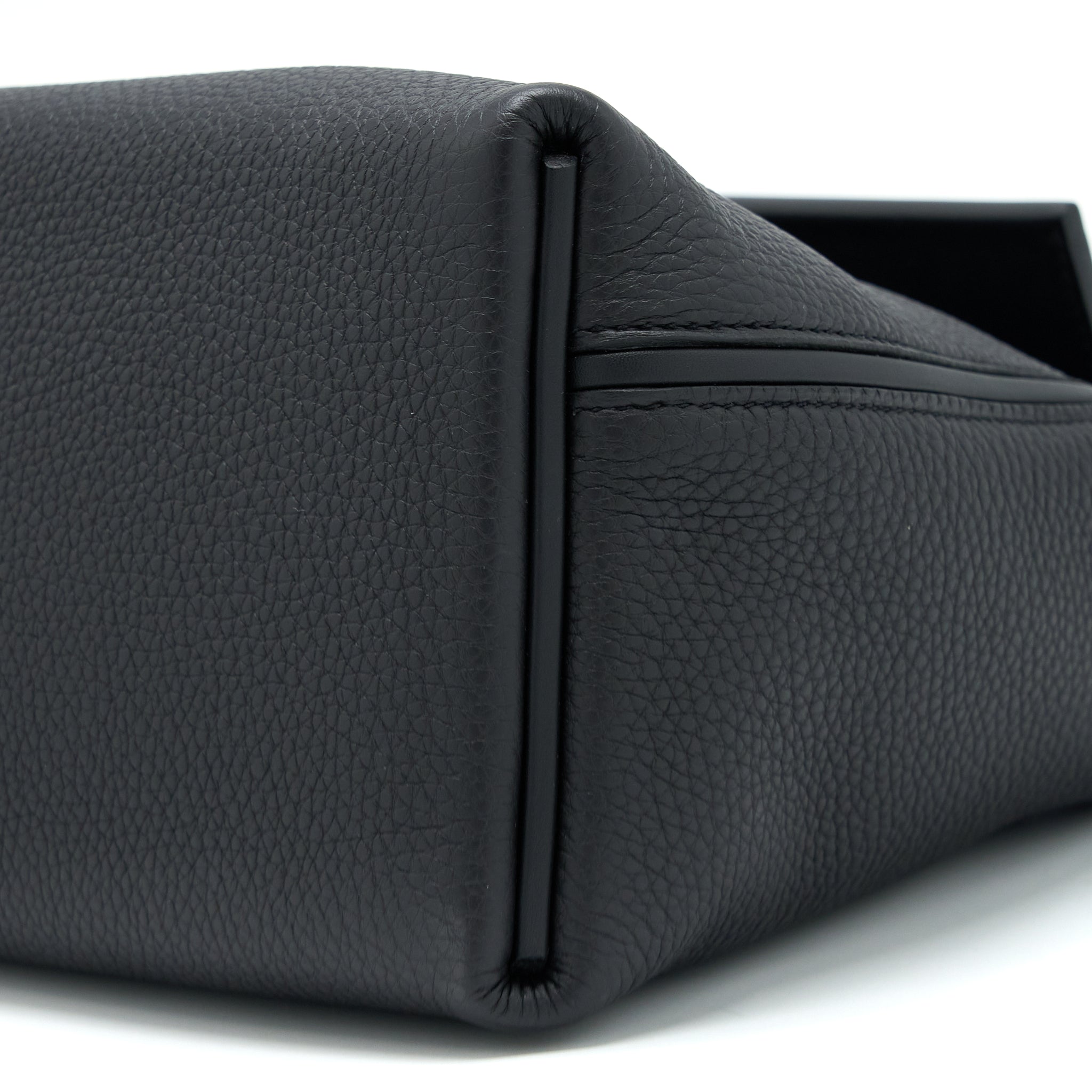 HERMES 24/24 2424 - 29 BAG TOGO/SWIFT BLACK SHW