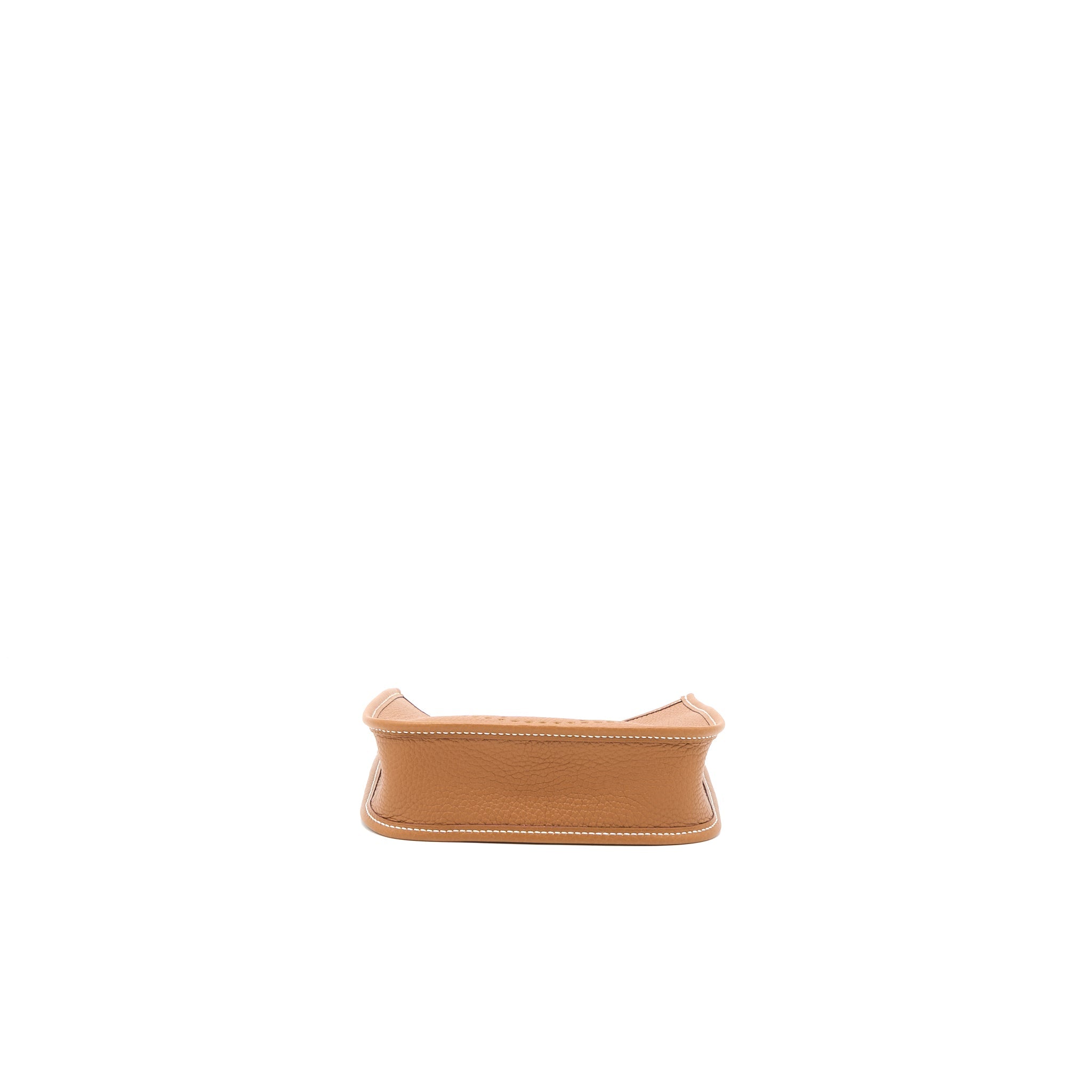HERMES MINI EVELYNE CLEMENCE GOLD GHW