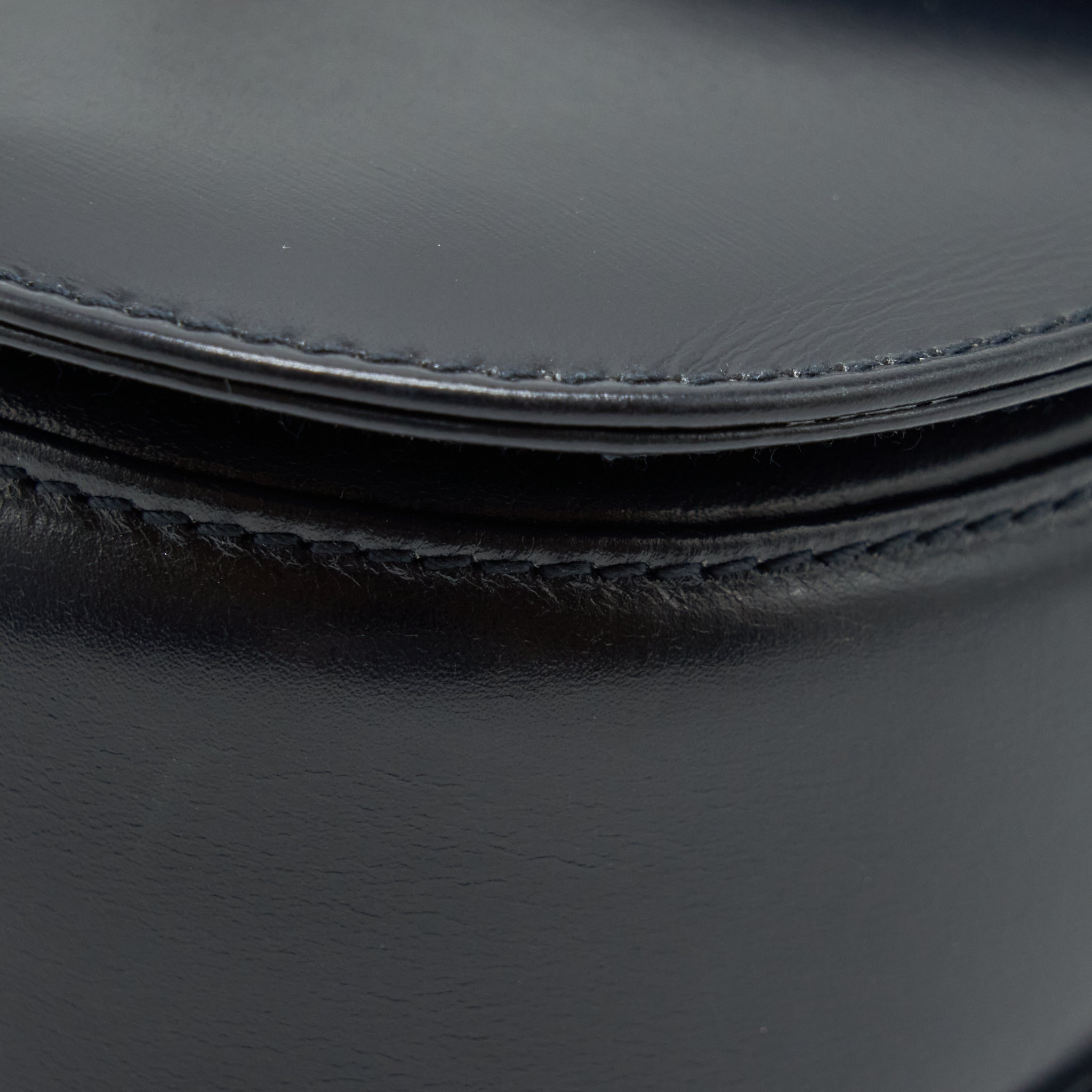 GUCCI VINTAGE BAMBOO SMALL TOP HANDLE BAG BLACK