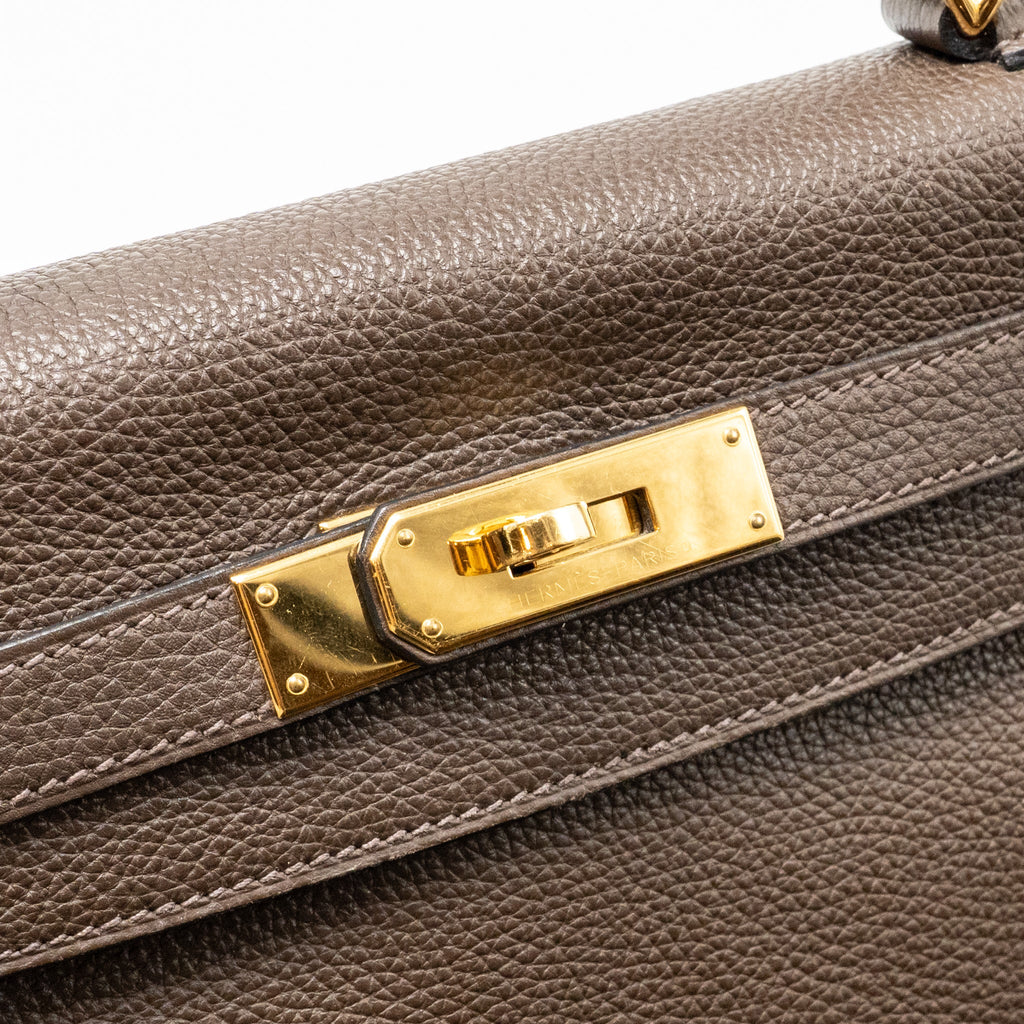 HERMES KELLY 28 TOGO C4 ECORCE GHW