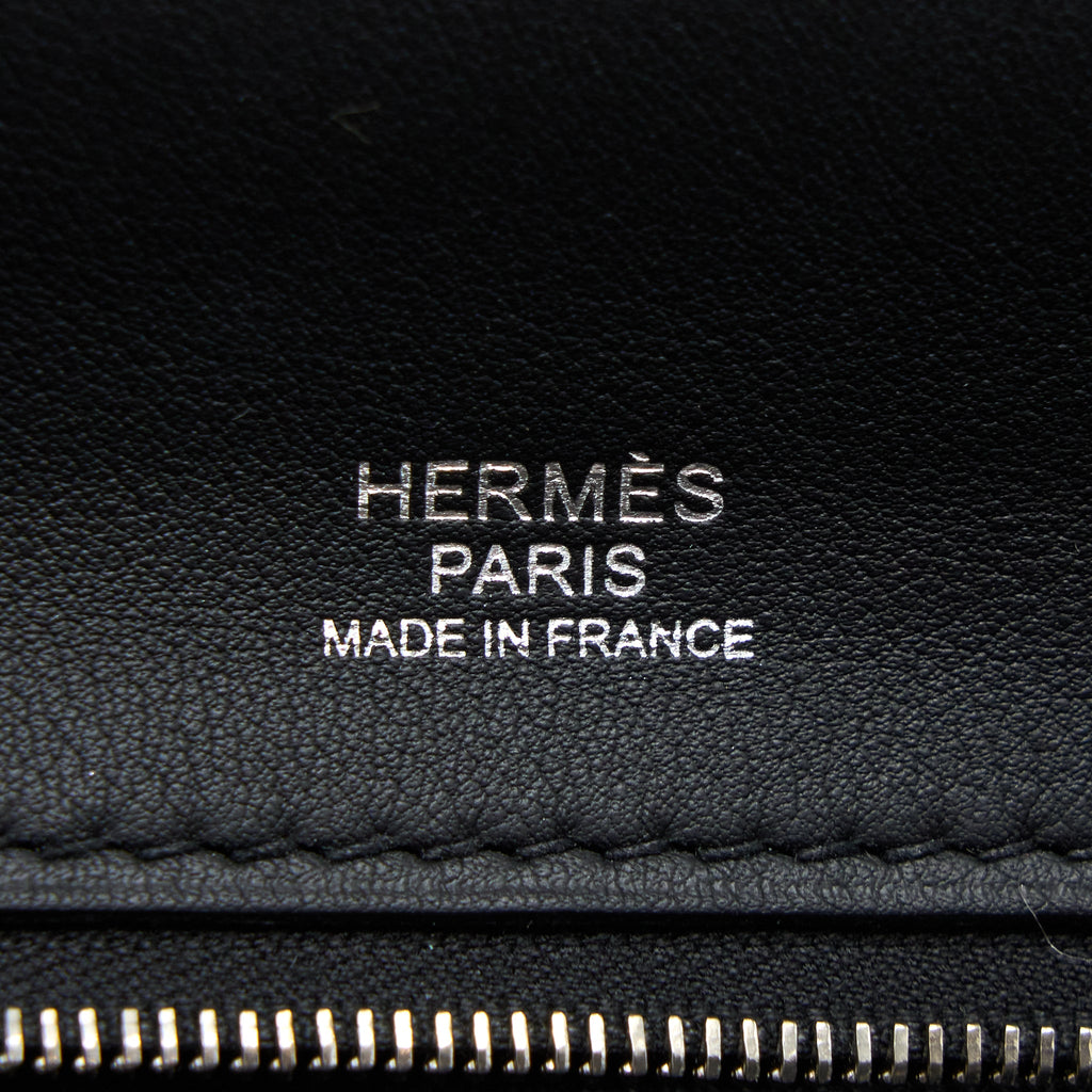 HERMES 24/24 2424 - 29 BAG TOGO/SWIFT BLACK SHW