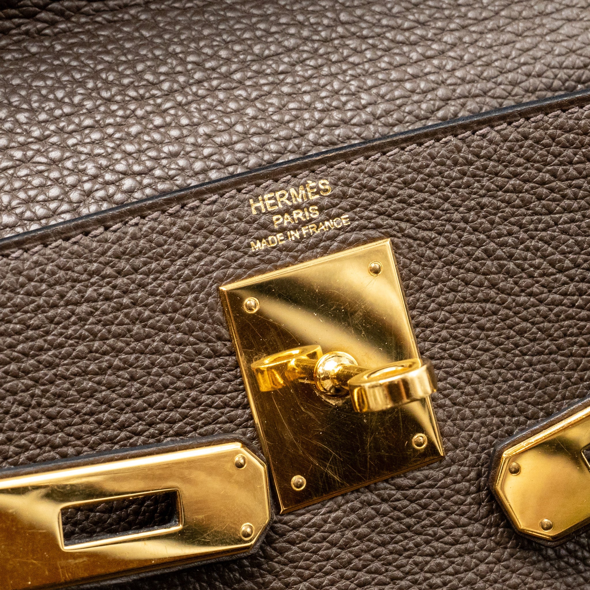 HERMES KELLY 28 TOGO C4 ECORCE GHW
