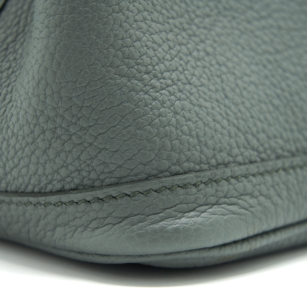 HERMES GARDEN PARTY 30 VERT AMANDE SHW