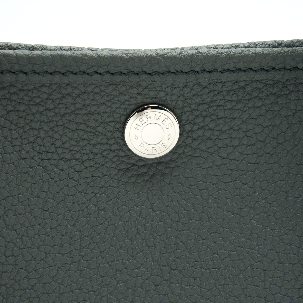 HERMES GARDEN PARTY 30 VERT AMANDE SHW