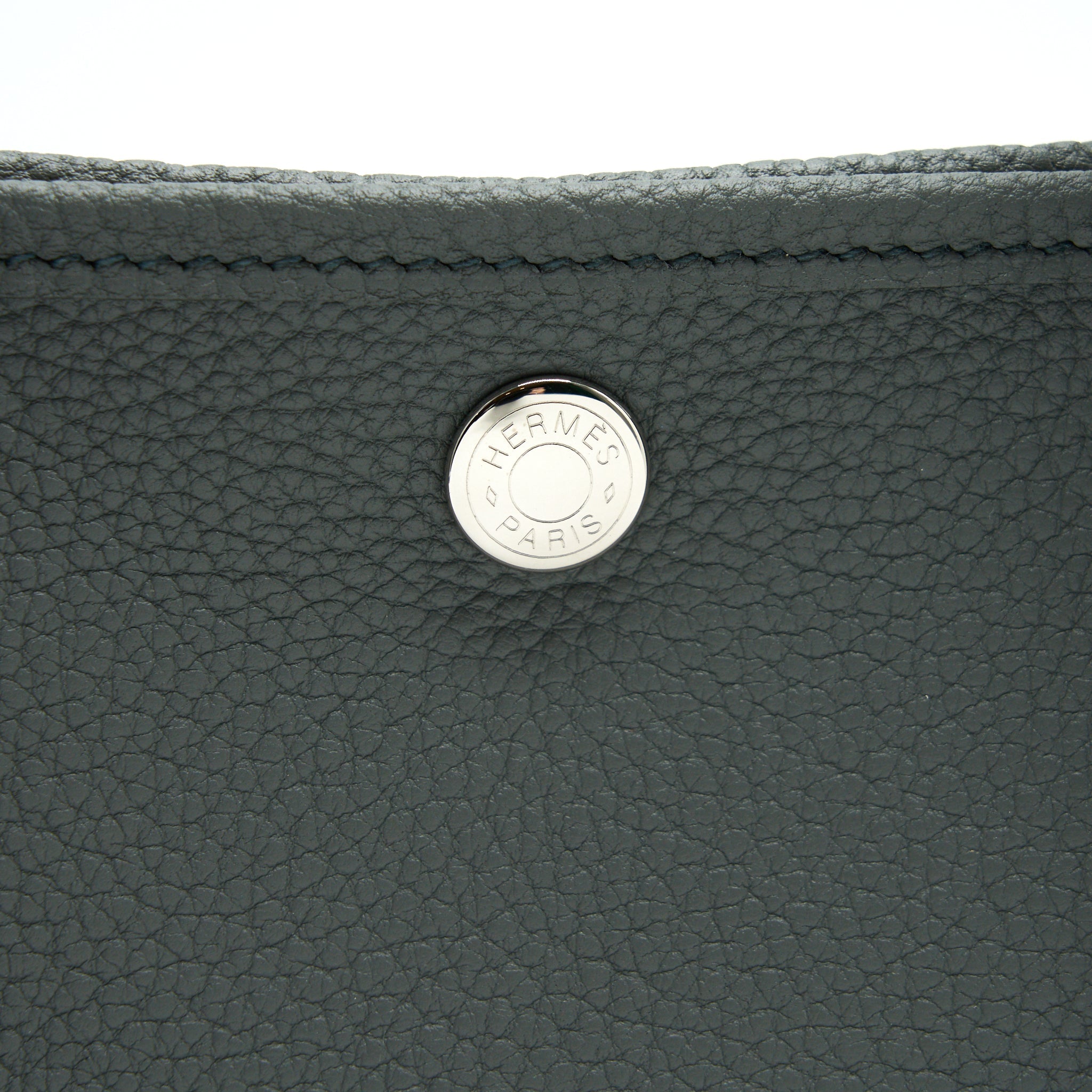 HERMES GARDEN PARTY 30 VERT AMANDE SHW