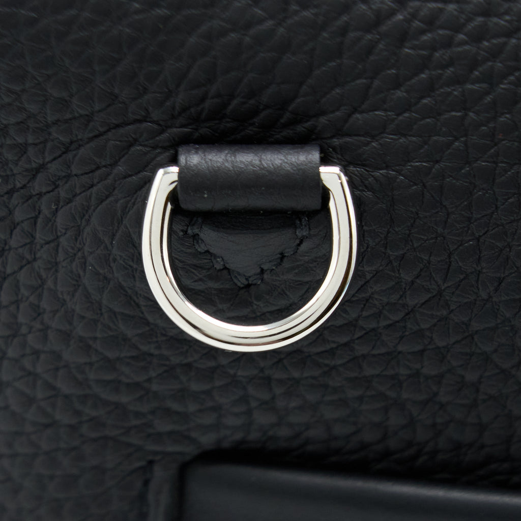 HERMES 24/24 2424 - 29 BAG TOGO/SWIFT BLACK SHW