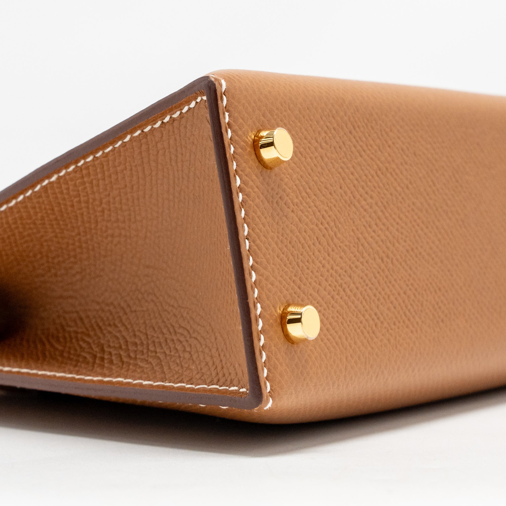 HERMES MINI KELLY II EPSOM GOLD GHW