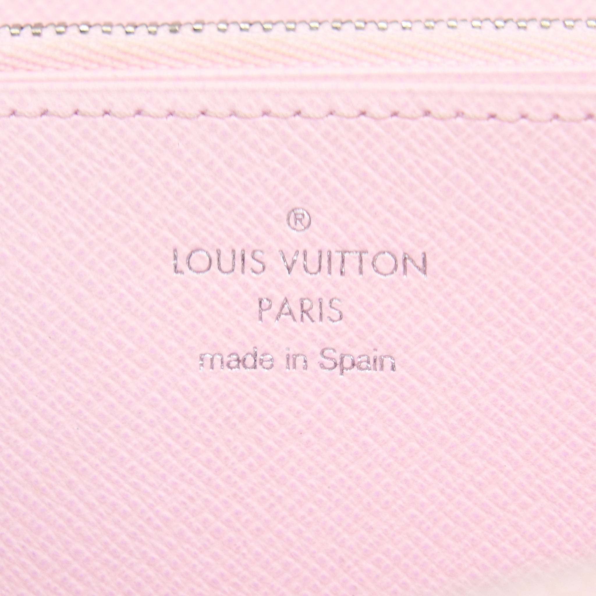 LOUIS VUITTON ESCALE PASTEL ZIPPY LONG WALLET SHW