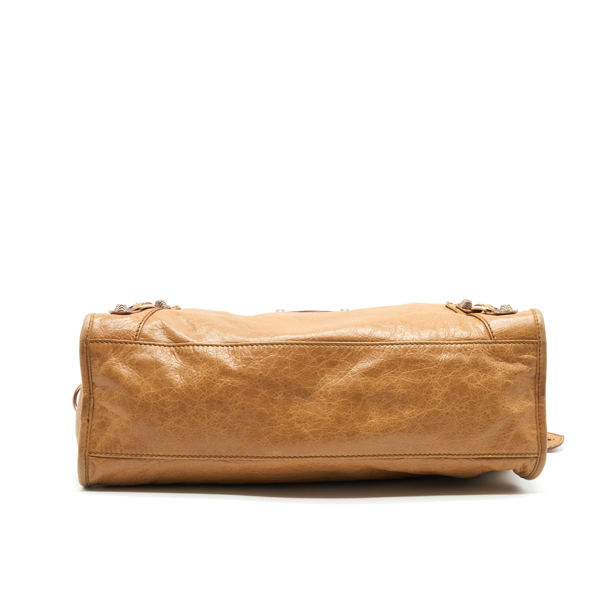 BALENCIANGA GIANT CITY BAG LIGHT CARAMEL