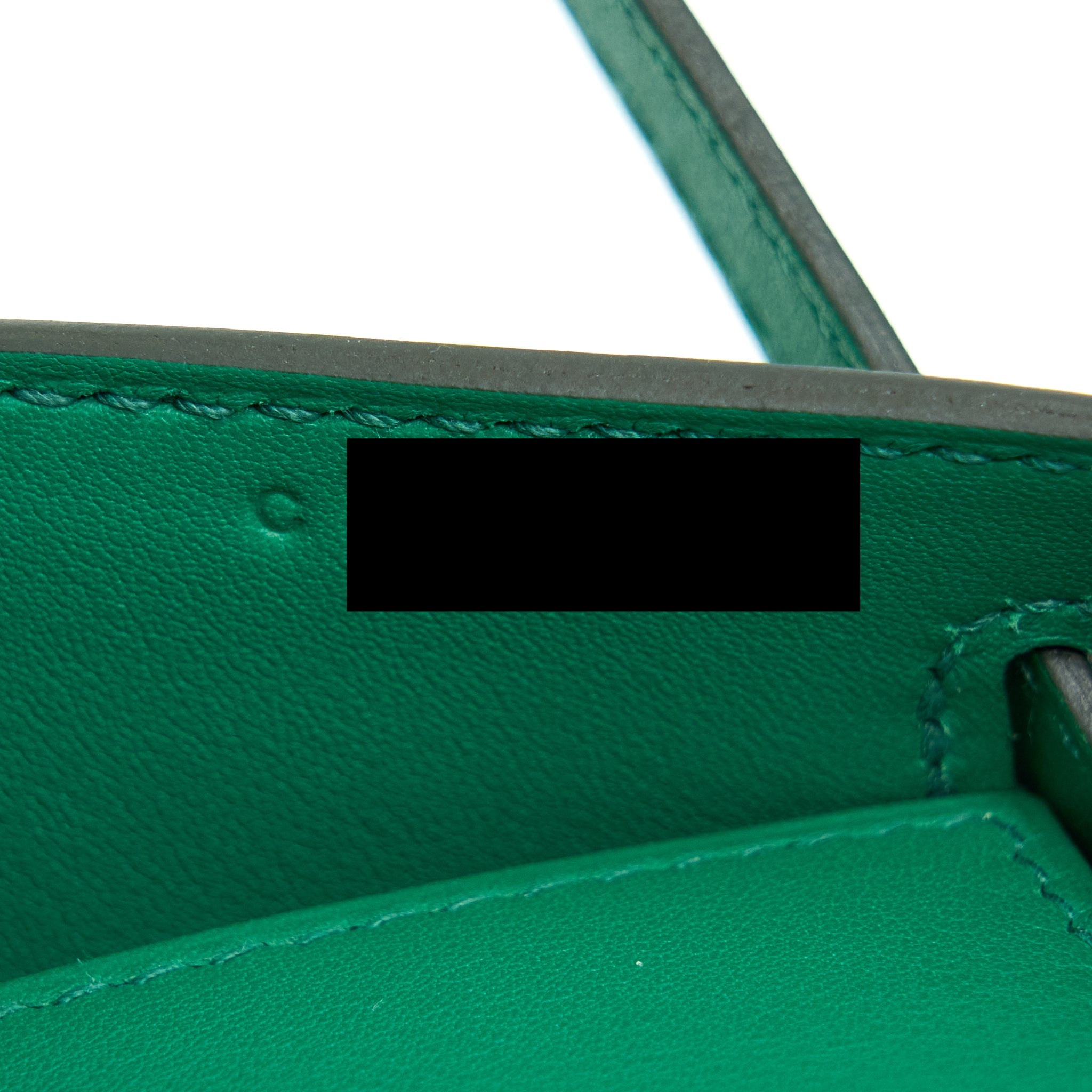 HERMES KELLY POCHETTE SWIFT U4 VERT VERTIGO GHW