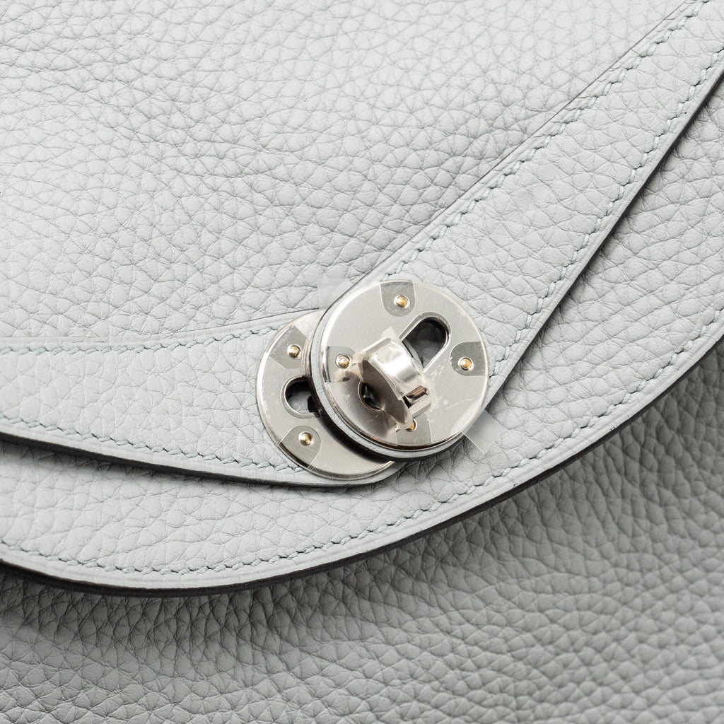 HERMES LINDY 26 CLEMENCE BLUE GLACIER SHW