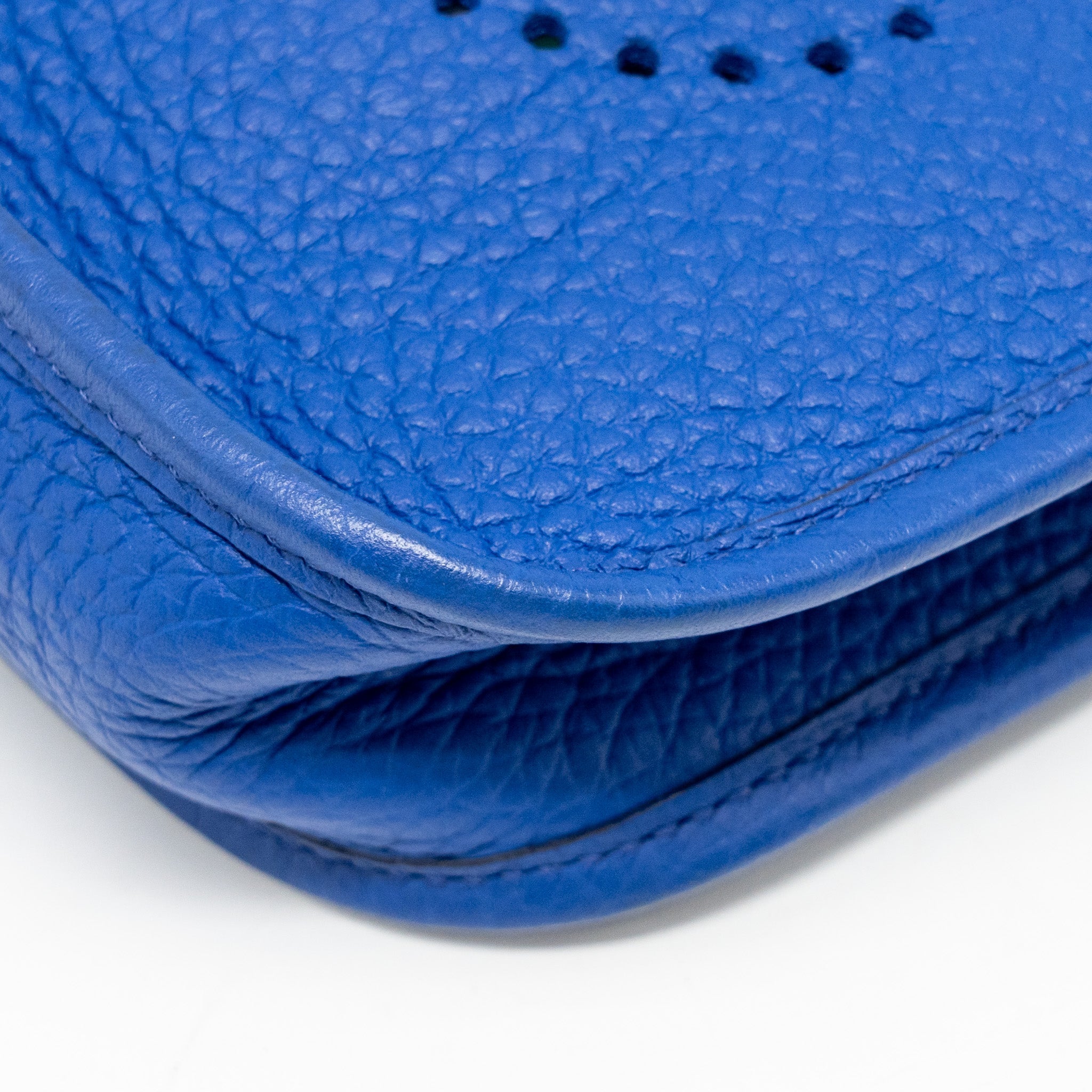 HERMES MINI EVELYNE CLEMENCE ELECTRIC BLUE SHW