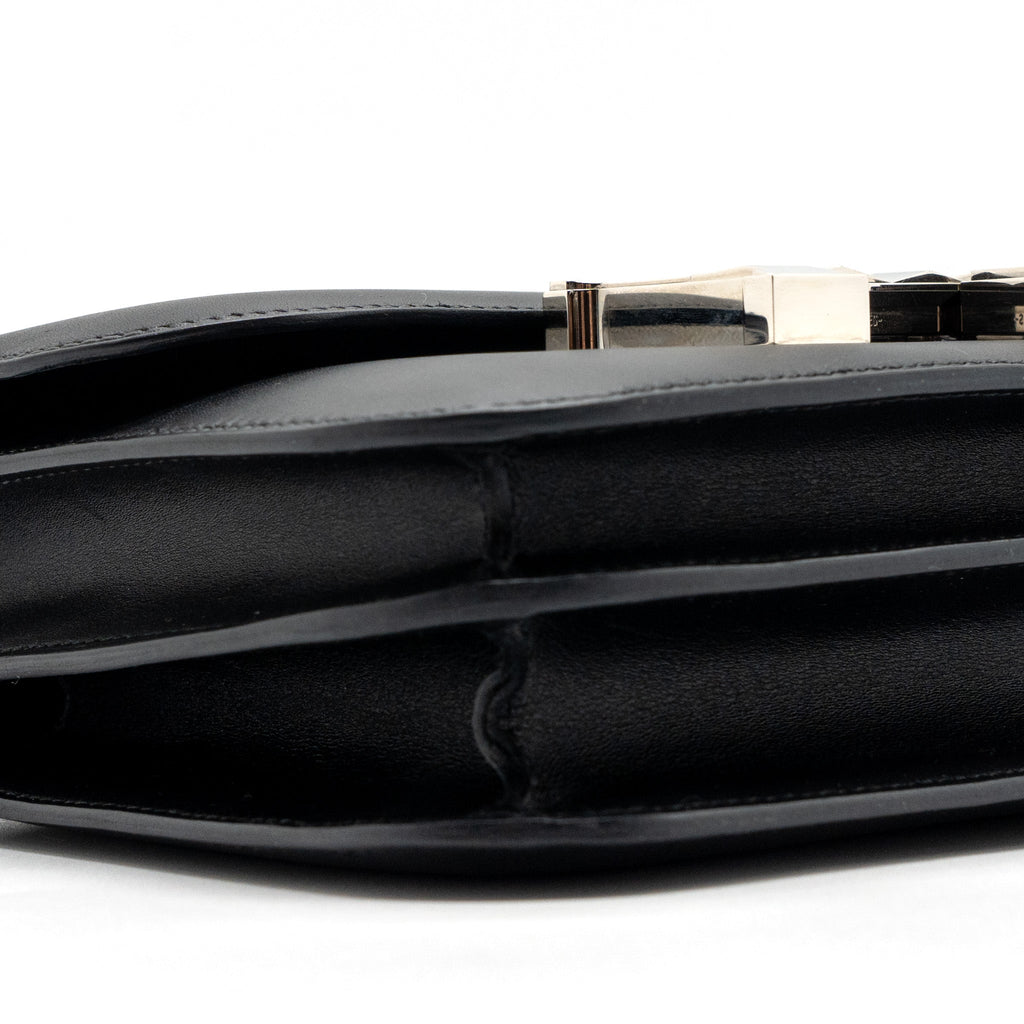 HERMES MINI STUDIO CONSTANCE MONSIEUR BLACK SHW