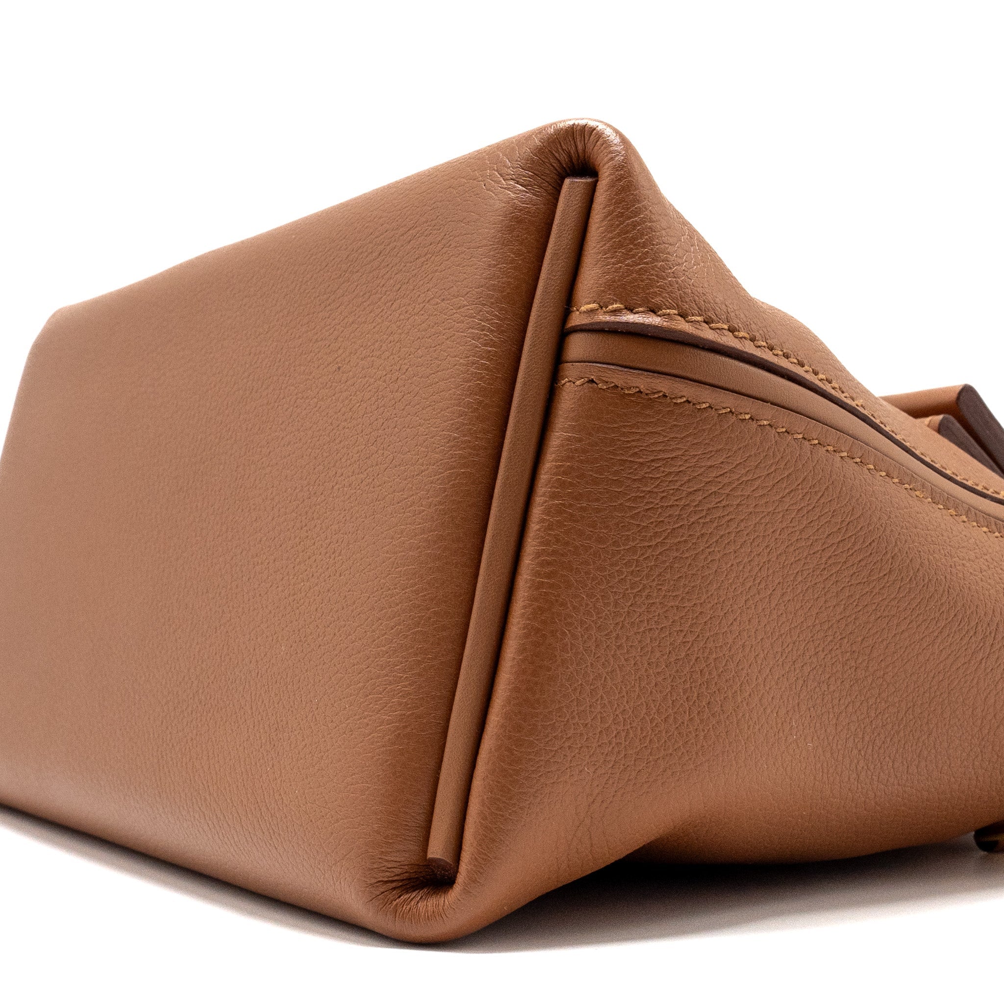 HERMES MINI 24/24 2424-21 BAG EVERCOLOR/ SWIFT GOLD GHW