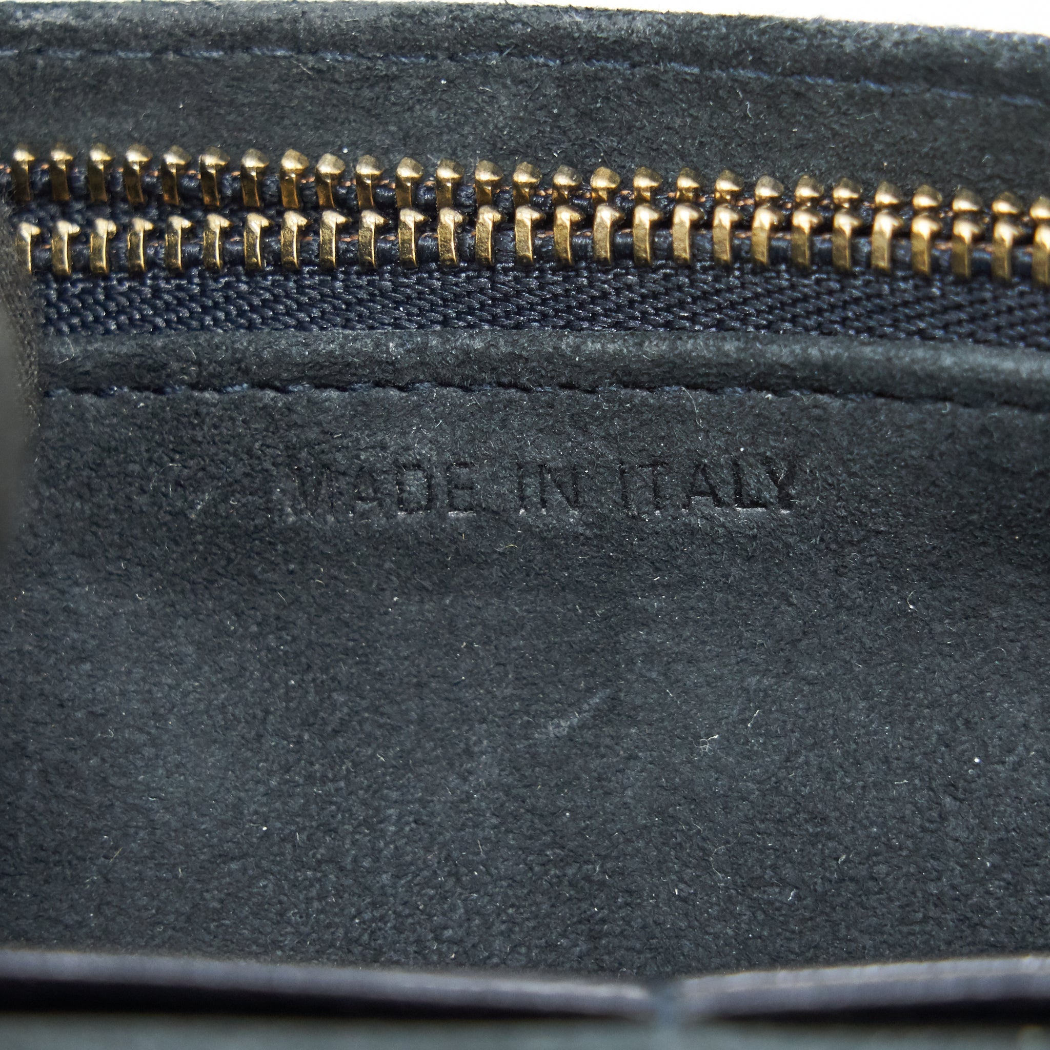 DIOR STUDDED DENIM DIORAMA WALLET ON CHAIN