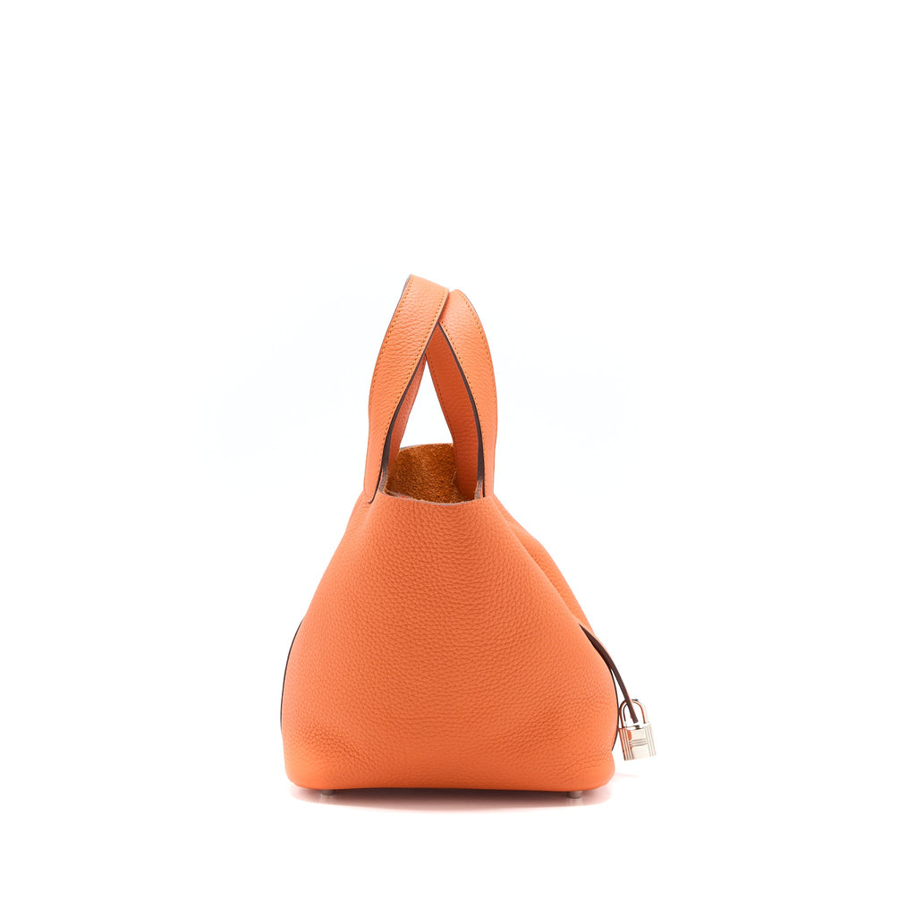 HERMES PICOTIN 18 LOCK BAG CLEMENCE 9J FLU SHW