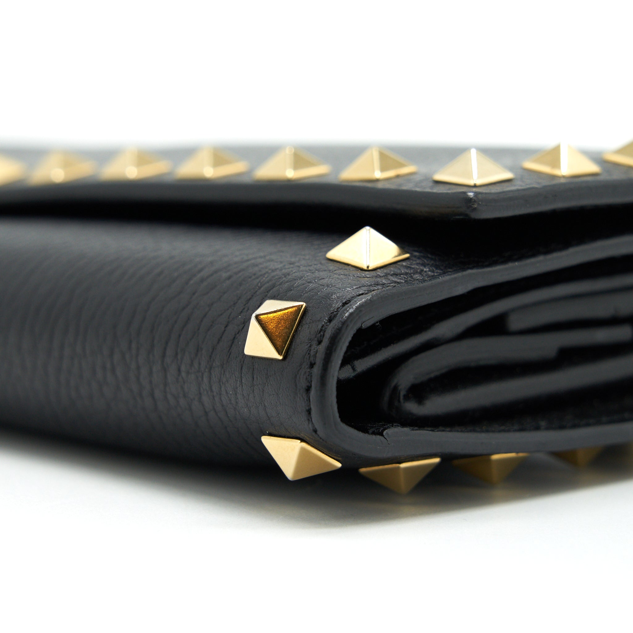VALENTINO ROCKSTUD LONG WALLET BLACK