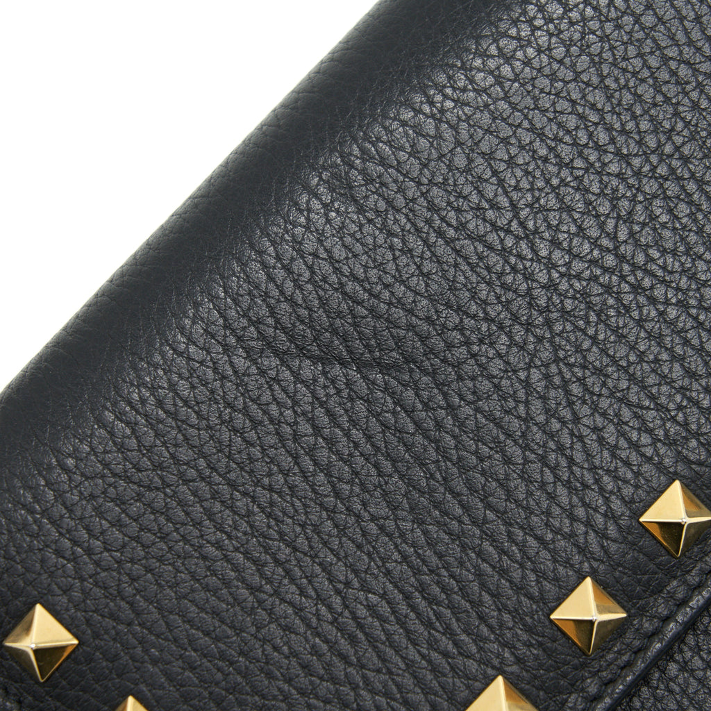 VALENTINO ROCKSTUD LONG WALLET BLACK