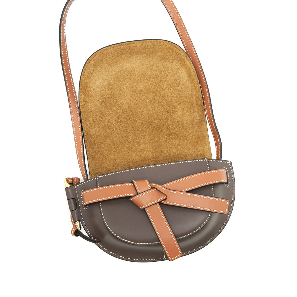 LOEWE MINI GATE CROSSBODY BAG MULTICOLOR