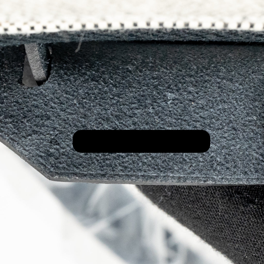 HERMES HERBAG MINI CANVAS / HUNTER LEATHER BLACK / ECRU GHW