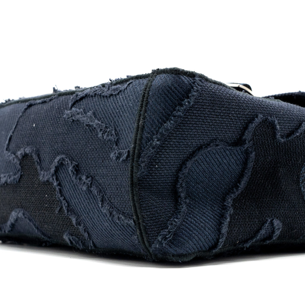 DIOR DIORCAMP MESSENGER BAG CANVAS DARK BLUE SHW