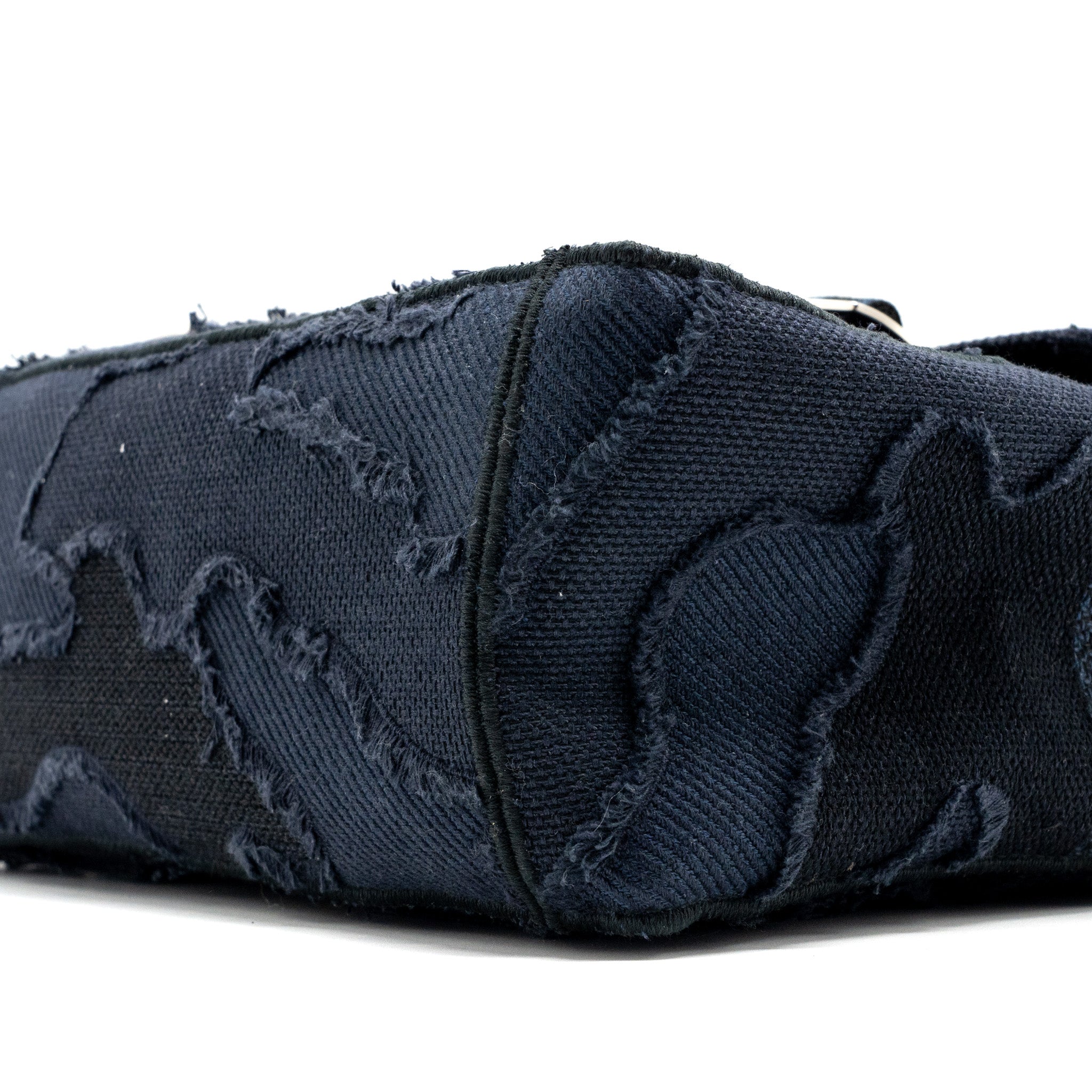 DIOR DIORCAMP MESSENGER BAG CANVAS DARK BLUE SHW