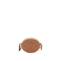 CELINE CROSSBODY OVAL PURSE CUIRASS TRIOMPHE SMOOTH CALFSKIN TAN GHW