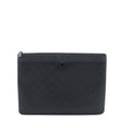 LOUIS VUITTON DISCOVERY POCHETTE MONOGRAM SHADOW BLACK WITH BLACK HARDWARE
