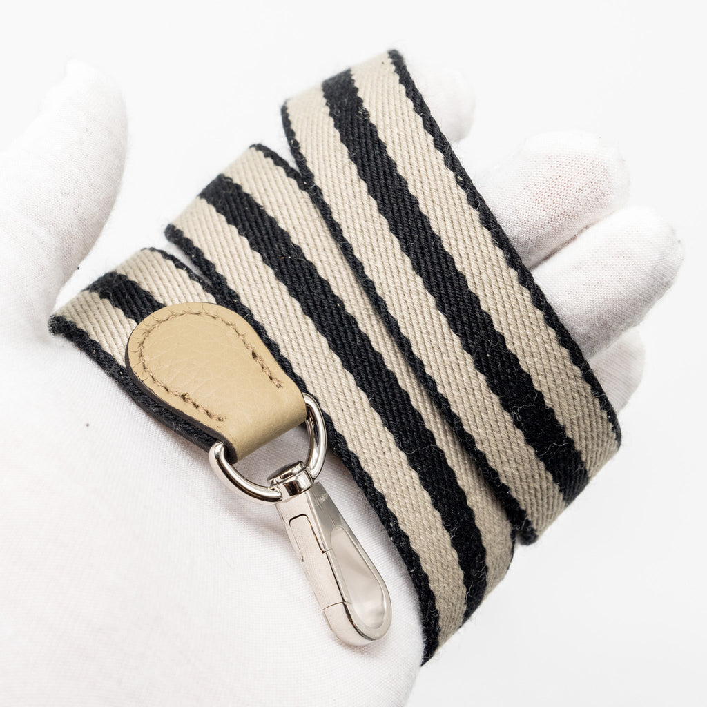 HERMES MINI EVELYN CLEMENCE BEIGE MARFA WITH MULTICOLOUR STRAP SHW